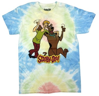 Koszulka męska młodzieżowa T-shirt Scooby-Doo! r S Nadruk 100% Bawełna Pies