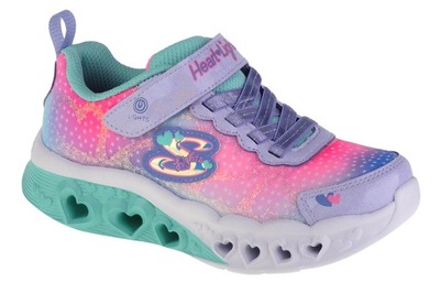 Dziecięce sneakers Skechers Flutter Heart Lights 302315L-LVMT r.33