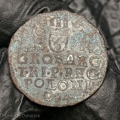 fałszerstwo z epoki, trojak 1594