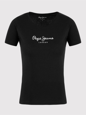 Pepe Jeans T-Shirt PL502711 Czarny Slim Fit