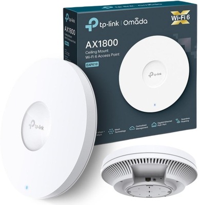 TP-Link EAP610 Omada SDN Access Point AX1800 SUFITOWY PUNKT DOSTĘPOWY WiFi6