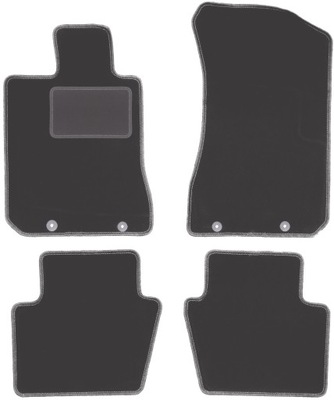 ALFOMBRILLAS GRAFITO PARA HONDA LEGEND IV BERLINA 2004-2012  