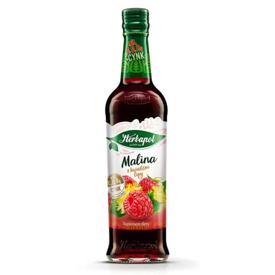 HERBAPOL syrop MALINA Z KWIATEM LIPY 420 ml