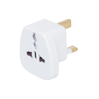 ADAPTER ZASILANIA WTYK UK/GNIAZDO PL