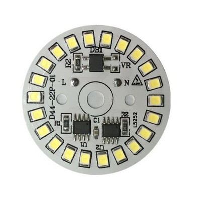 Panel LED okrągły 15W 230V światło białe zimne 22 diody SMD 2835
