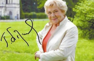 Teresa Lipowska - ORYGINALNY autograf l