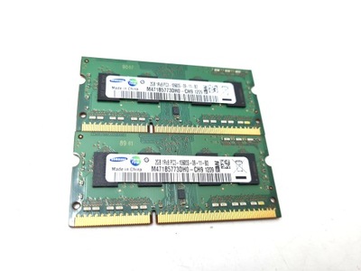 PAMIĘĆ RAM DDR3 SAMSUNG 2GB 1RX8 PC3-10600S-09-11