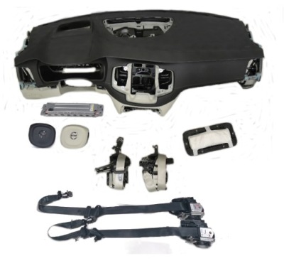 Volvo xc90 ii нитка приборная панель head up подушки безопасности ремни фото №1