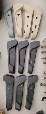 Mustang 2005-2009 пластик защита сиденье водителя фото №1