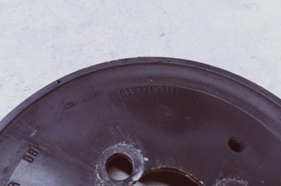 Шків насоса wody audi a6 allroad 4fh, c6 059121031l 2.97l дизель фото №1