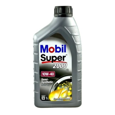 OLEJ PÓŁSYNTETYCZNY MOBIL SUPER 2000 X1 10W40 1L