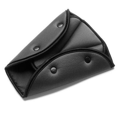 Накладки na ремені безпеки захист чорний фото №1