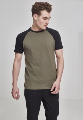 T-shirt Koszulka Raglan Contrast Urban Classics XL