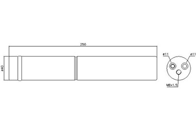 Nissens осушитель кондиционера chrysler 300 c, 300c фото №1