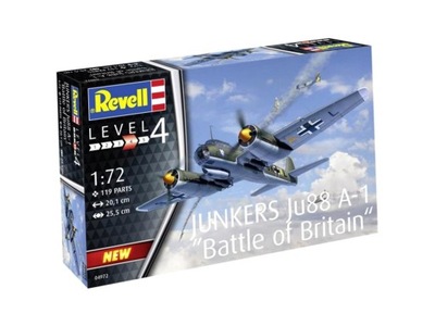MODEL PLASTIKOWY JUNKERS JU88 A-1 BATTLE OF BRITAIN