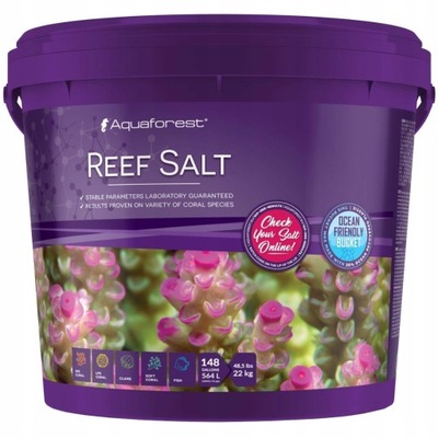 Aquaforest Reef Salt 22kg - sól morska - rafowa