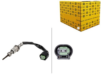 Датчик температуры выхлопных газов bmw hella фото №1