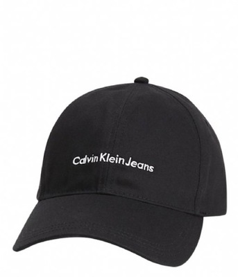 CALVIN KLEIN czapka z daszkiem logo CK