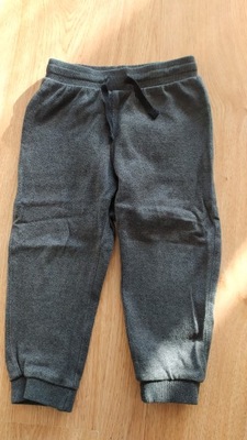 H&M szare spodnie dresowe 92