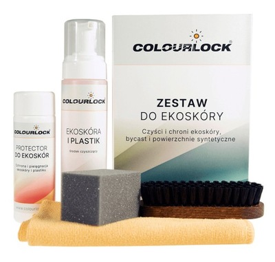 Colourlock Zestaw Czyszczenie Pielęgnacja Ekoskóry