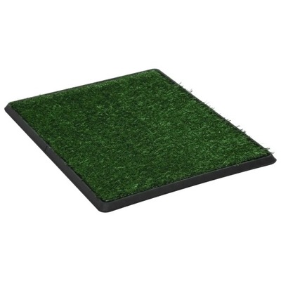 Toaleta dla zwierząt z tacą i sztuczną trawą, ziel