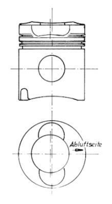 КОМПЛЕКТ РЕМОНТНИЙ ПОРШНІ / САЙЛЕНТБЛОКИ CYLINDROWE KOLBENSCHMIDT 90669960