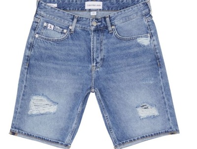 Calvin Klein Jeans spodenki J322791 niebieski 38