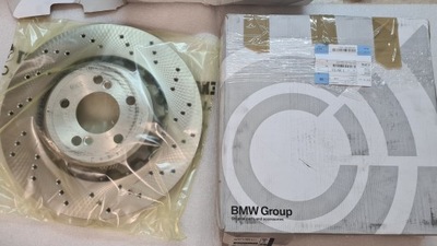 ДИСКИ ТОРМОЗНЫЕ 370MM КОЛОДКИ ЗАД ЗАДНЕЕ BMW M2 M3 M4 F80 F87