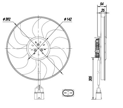 VENTILADOR VW  