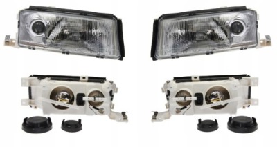 Фара лампа skoda octavia 97-00 l+p tyc фото №1