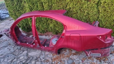 Поріг ліва сторона lexus is200 седан bordo лак 3r1 фото №1