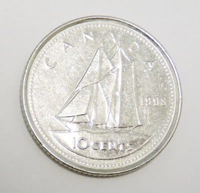 KANADA 10 cents 1998