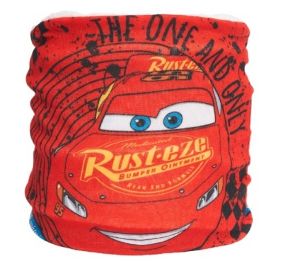 Czerwony komin dla chłopca Disney Cars Auta