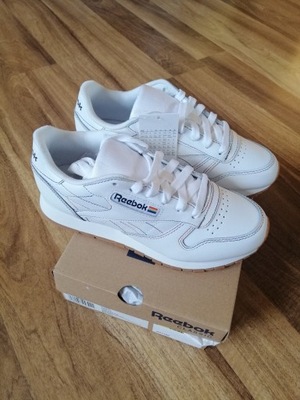 Nowe Buty Reebok CL LTHR r. 34,5/23CM