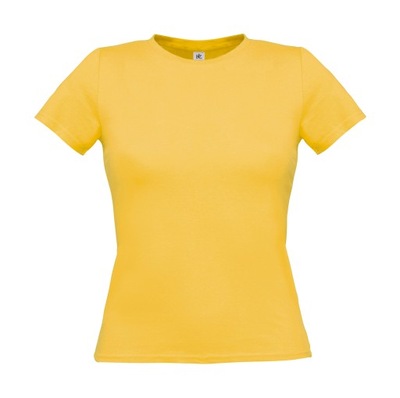 Koszulka damska B&C Women Only Used Yellow L
