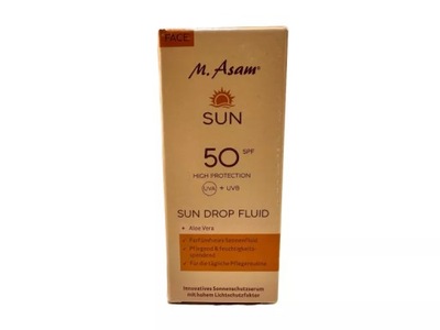 M.ASAM SUN 50 SPF SUN DROP FLUID