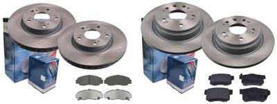 Гальмівні диски гальмівні колодки p+t bosch honda stream 282mm фото №1