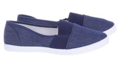 Tenisówki Espadryle Wsuwane tanie Trampki Jeans 37