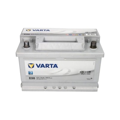 АККУМУЛЯТОР VARTA 74AH 750A E38 P+ VARTA 5744020753162 MOŻLIWY DOWÓZ МОНТАЖ