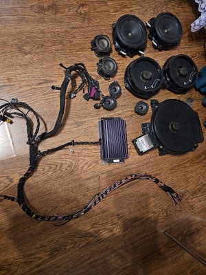 Audi a8 d3 4e0 lift набор аудиосистема bose kpl. фото №1