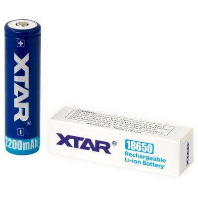 Akumulator Xtar 18650 3,7V Li-ion 2200mAh