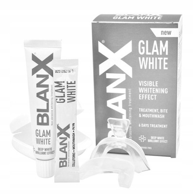 BLANX GLAM WHITE wybielanie zębów zestaw