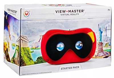 VIEW MASTER OKULARY 3D VR ZESTAW STARTOWY