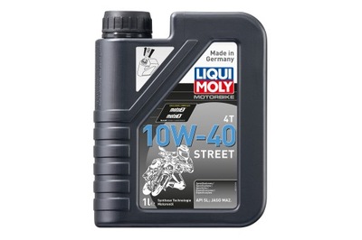 МАСЛО LIQUI MOLY MOTORBIKE 4T 10W-40 STREET 1L LM1521