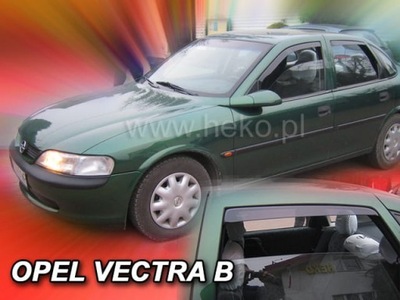 DEFLECTORES VENTANAS OPEL VECTRA B 1996-2002 HEKO BERLINA  