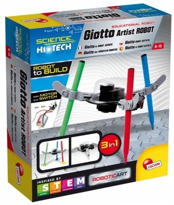 HI-TECH Giotto Robot Artysta 3w1 LISCIANI 73238