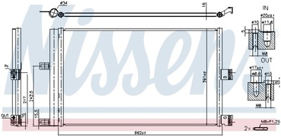 NISSENS 941210 SKRAPLACZ, KONDICIONAVIMAS 