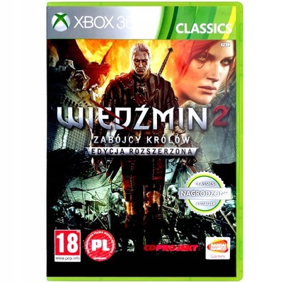 Wiedźmin 2 Zabójcy Królów PL Xbox 360 Witcher II Xbox One Dubbing