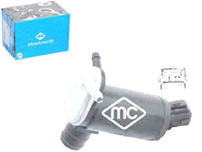 Metalcaucho 02067 насос распылителя, омыватель стекло лобовое фото №1