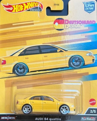 Hot Wheels Audi S4 Quattro seria Deutschland Premium